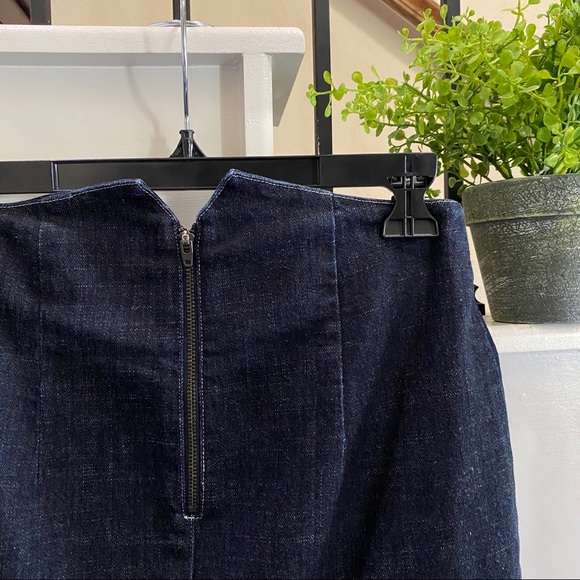 Scripted - Ruffle Denim Mini Skirt - Picture 11 of 16